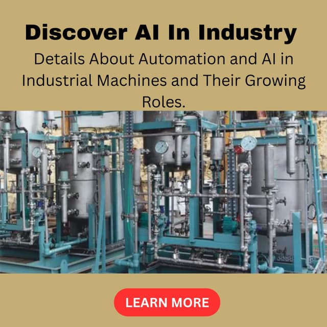 AI Innovations in Industrial Machinery: The Future of Manufacturing